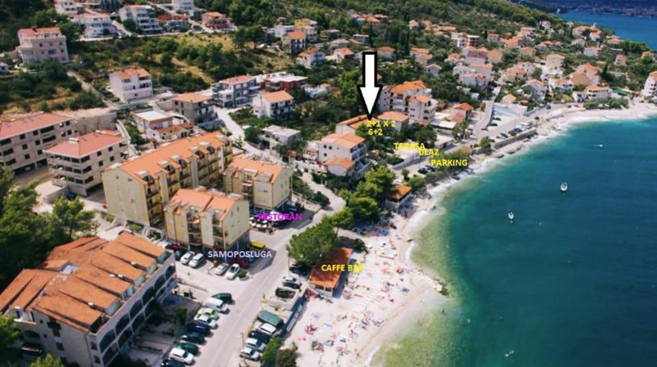 Villa Fjaba - By The Sea - With The Big Terraces & Great Sea View Trogir Eksteriør billede