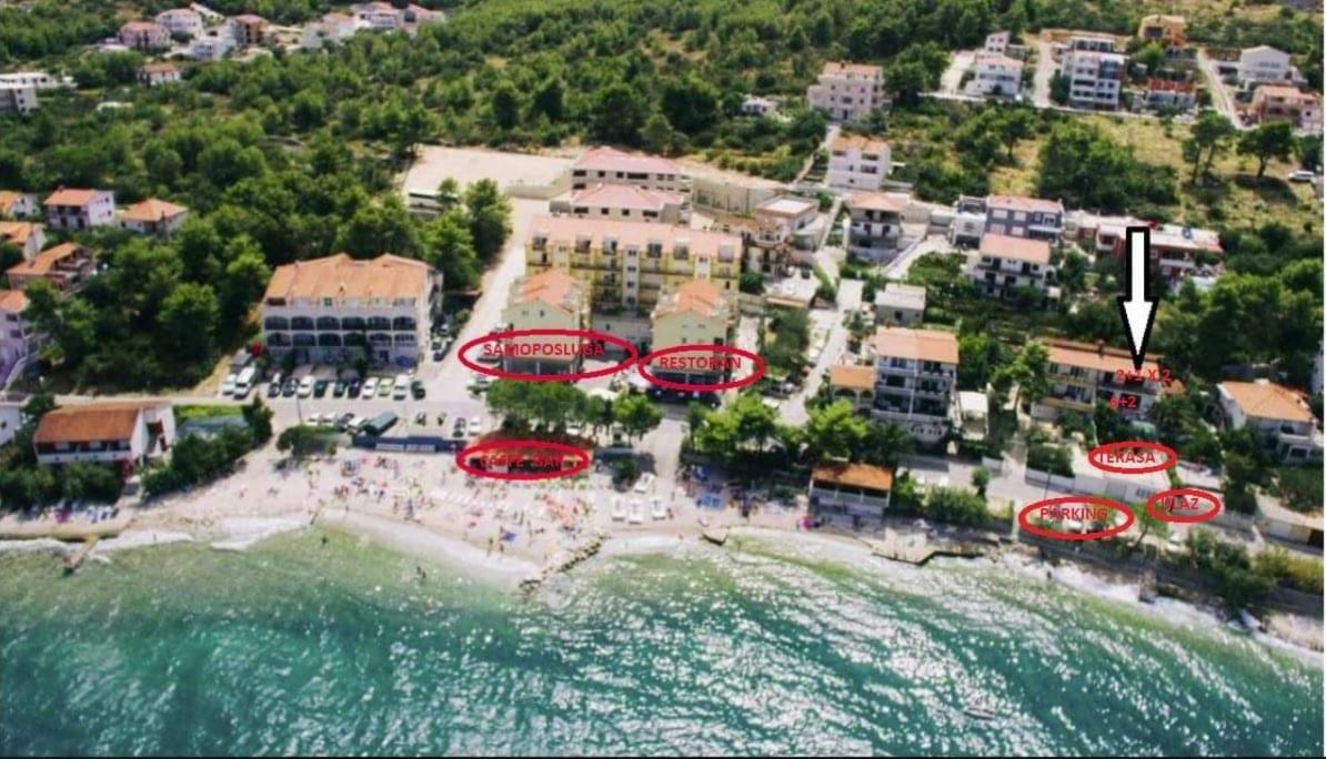 Villa Fjaba - By The Sea - With The Big Terraces & Great Sea View Trogir Eksteriør billede