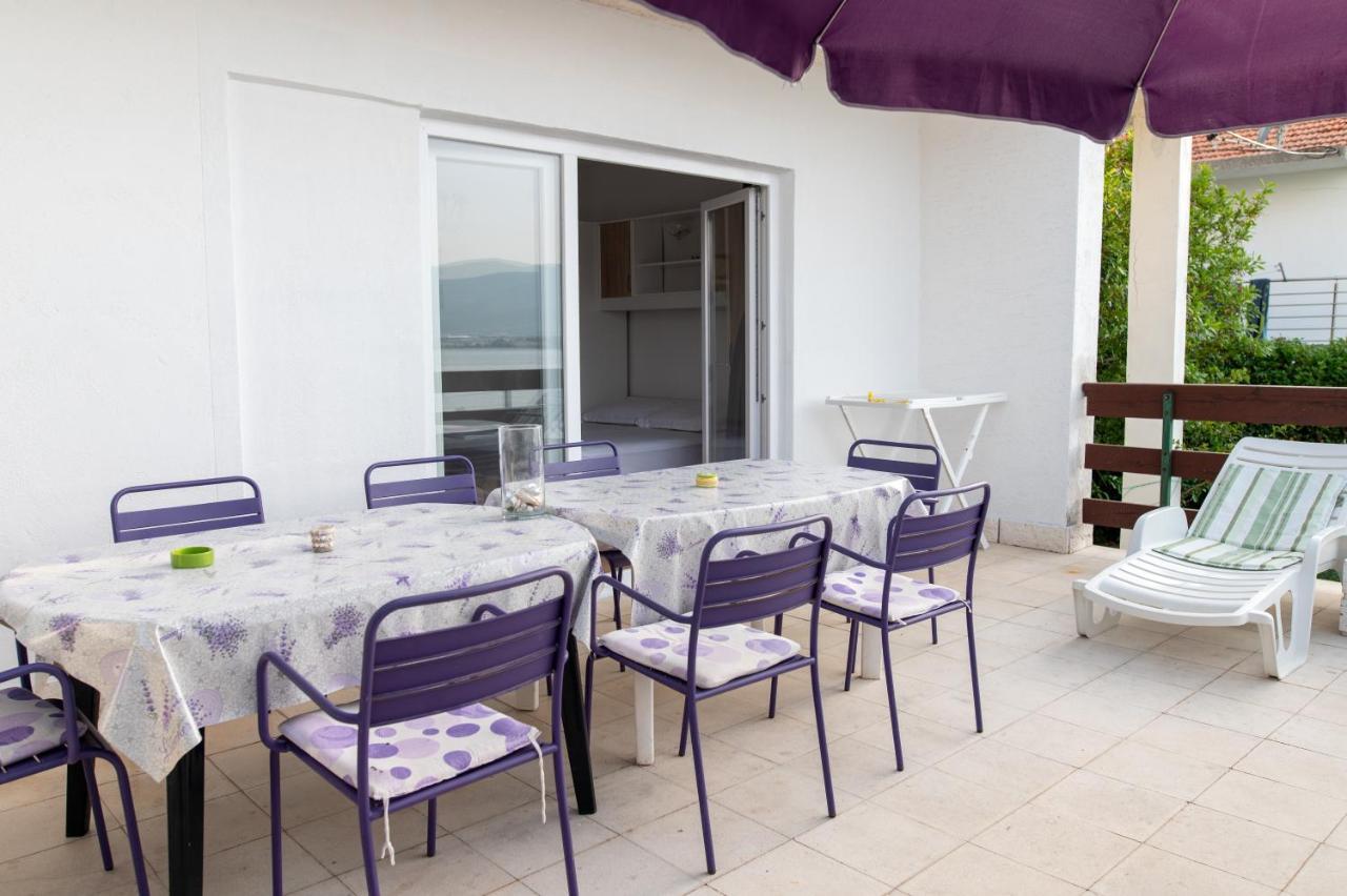 Villa Fjaba - By The Sea - With The Big Terraces & Great Sea View Trogir Eksteriør billede