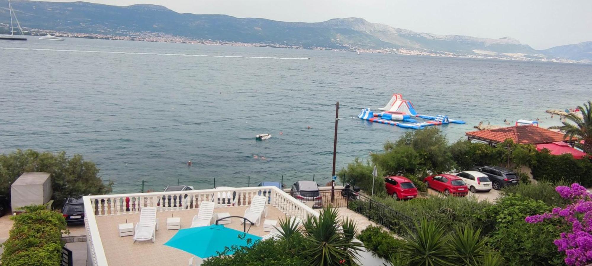 Villa Fjaba - By The Sea - With The Big Terraces & Great Sea View Trogir Eksteriør billede