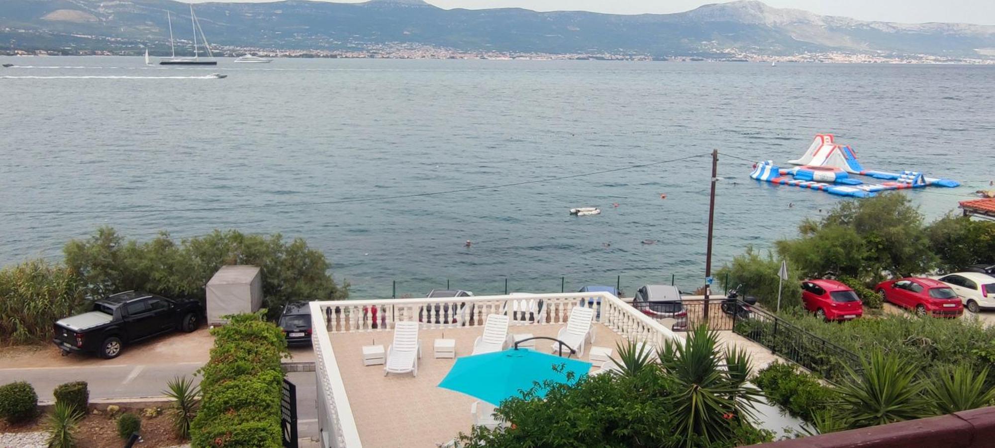 Villa Fjaba - By The Sea - With The Big Terraces & Great Sea View Trogir Eksteriør billede