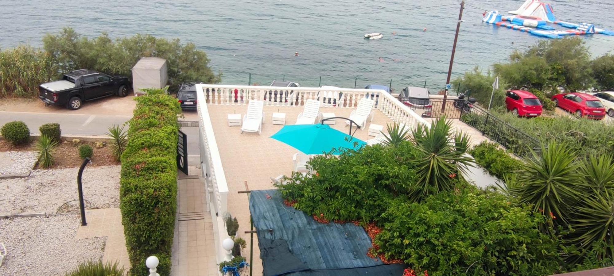 Villa Fjaba - By The Sea - With The Big Terraces & Great Sea View Trogir Eksteriør billede